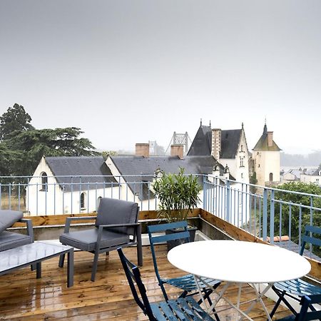 Grand Gite Terrasse Vue Loire Et Chateau D'Ancenis Zewnętrze zdjęcie