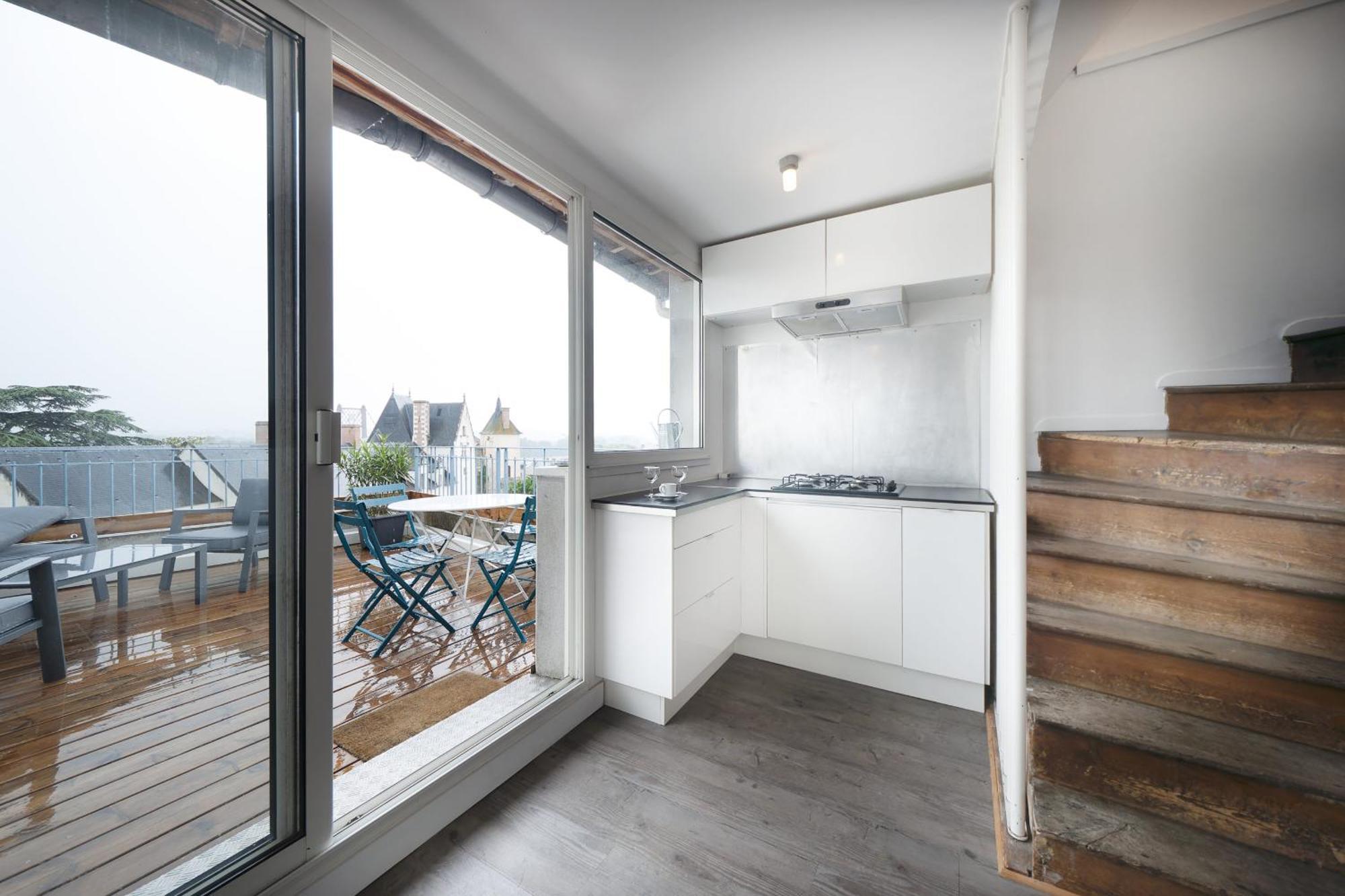 Grand Gite Terrasse Vue Loire Et Chateau D'Ancenis Zewnętrze zdjęcie